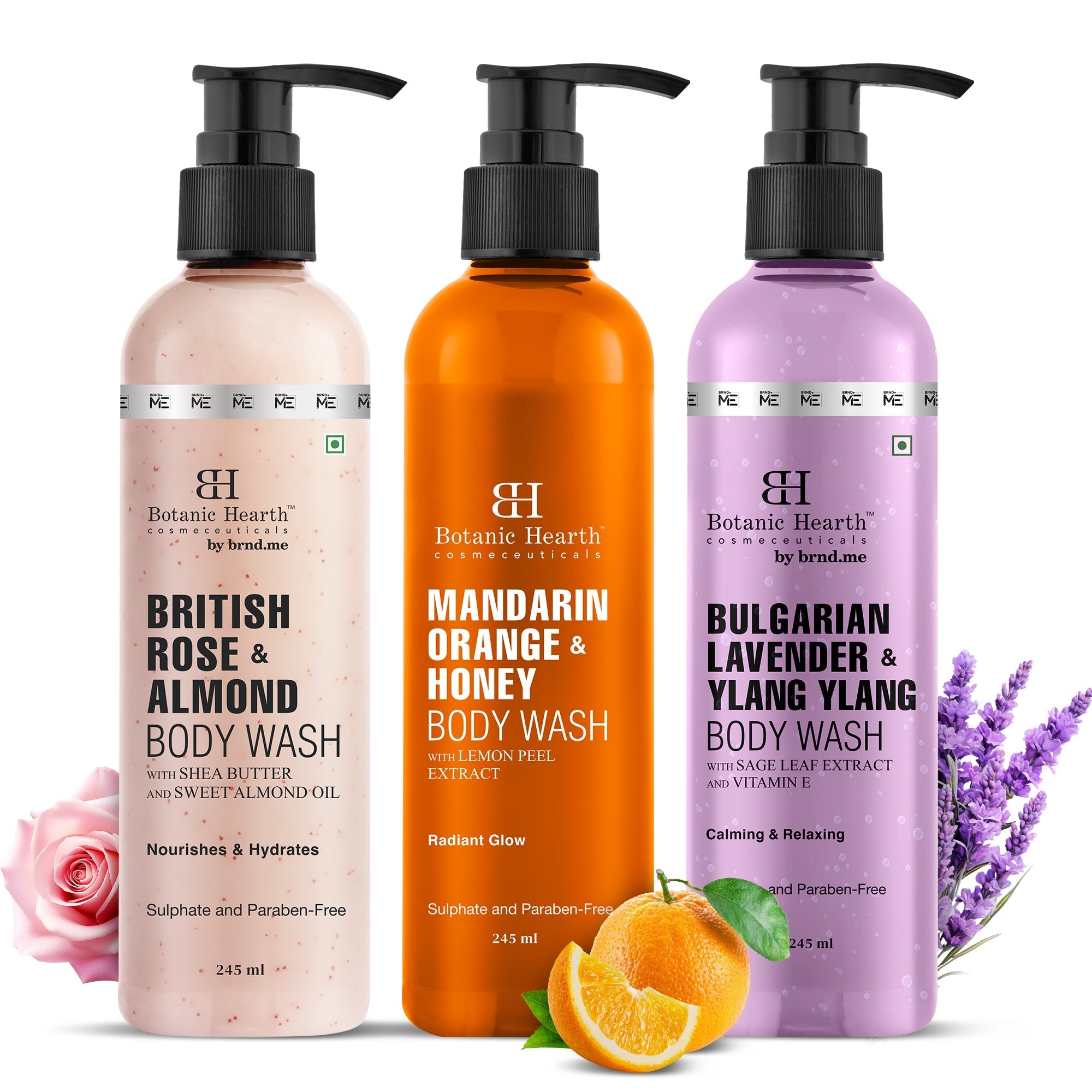 Botanic Hearth Skin Hydrating & Glow Boosting Body Wash