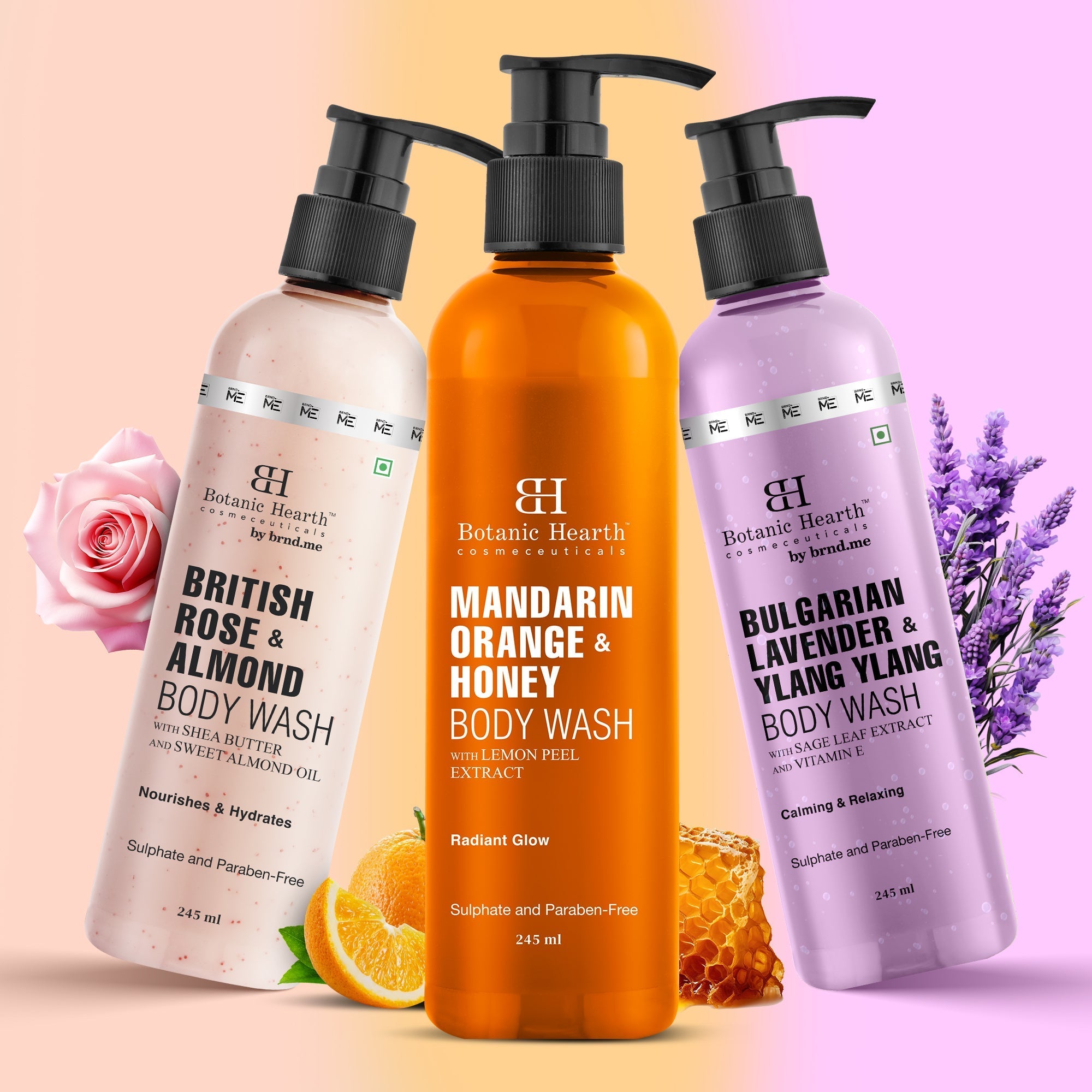 Botanic Hearth Skin Hydrating & Glow Boosting Body Wash