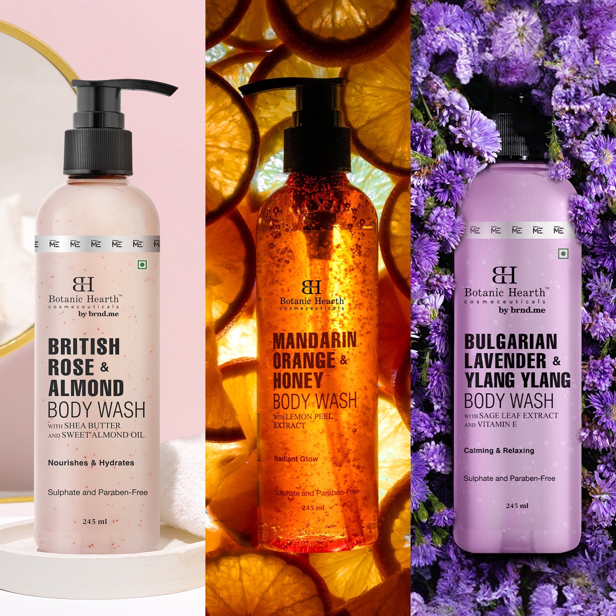 Botanic Hearth Skin Hydrating & Glow Boosting Body Wash