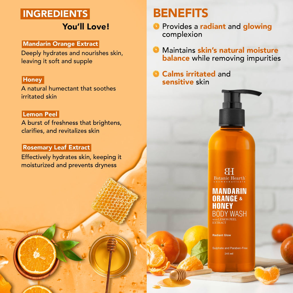 Botanic Hearth Skin Hydrating & Glow Boosting Body Wash