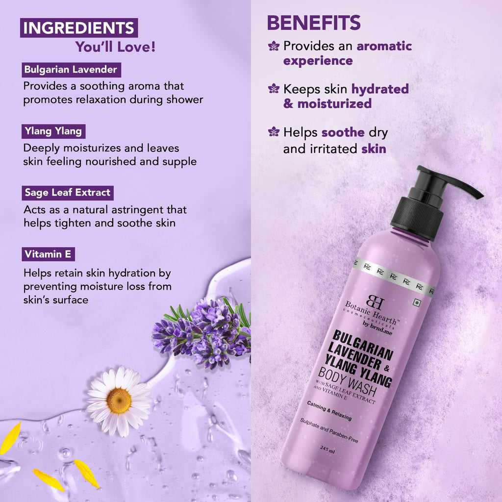 Botanic Hearth Skin Hydrating & Glow Boosting Body Wash