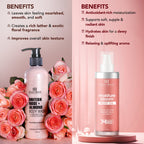Botanic Hearth British Rose Bodywash & Moisture Bloom Body Oil