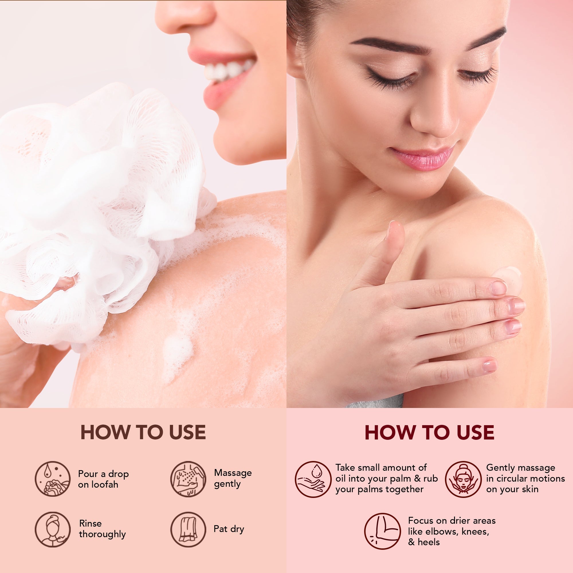Botanic Hearth British Rose Bodywash & Moisture Bloom Body Oil