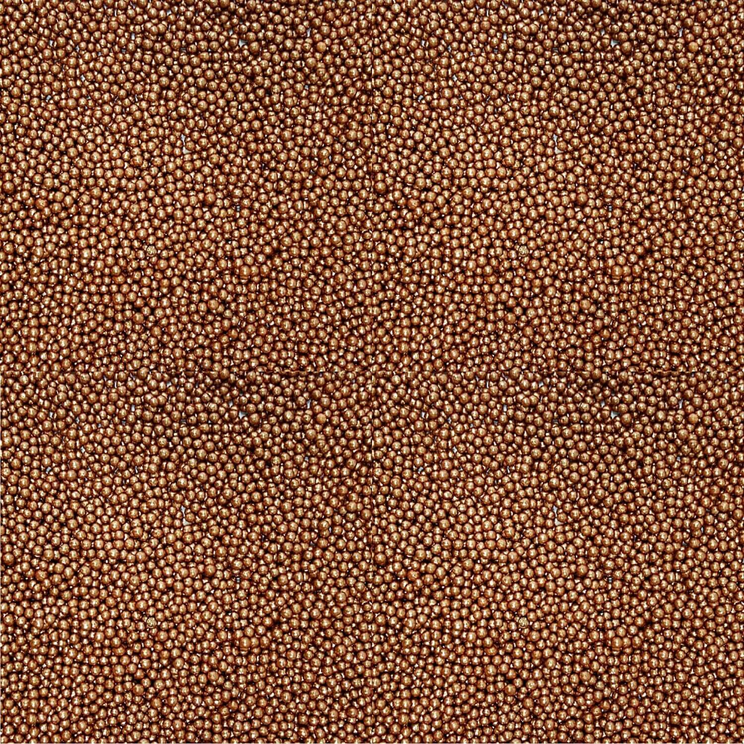confect bronze disco balls sprinkles 2 mm 120 gms