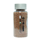 confect bronze disco balls sprinkles 2 mm 120 gms