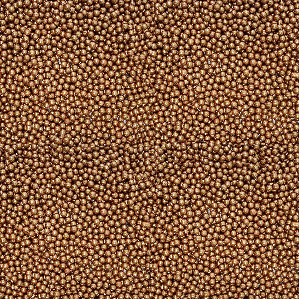 confect bronze disco balls sprinkles 3 mm 120 gms
