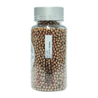confect bronze disco balls sprinkles 3 mm 120 gms
