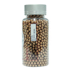 confect bronze disco balls sprinkles 4mm 120 gms