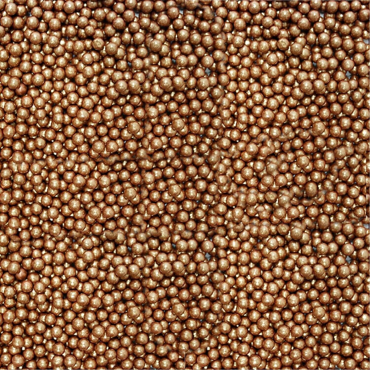confect bronze disco balls sprinkles 5 mm 120 gms