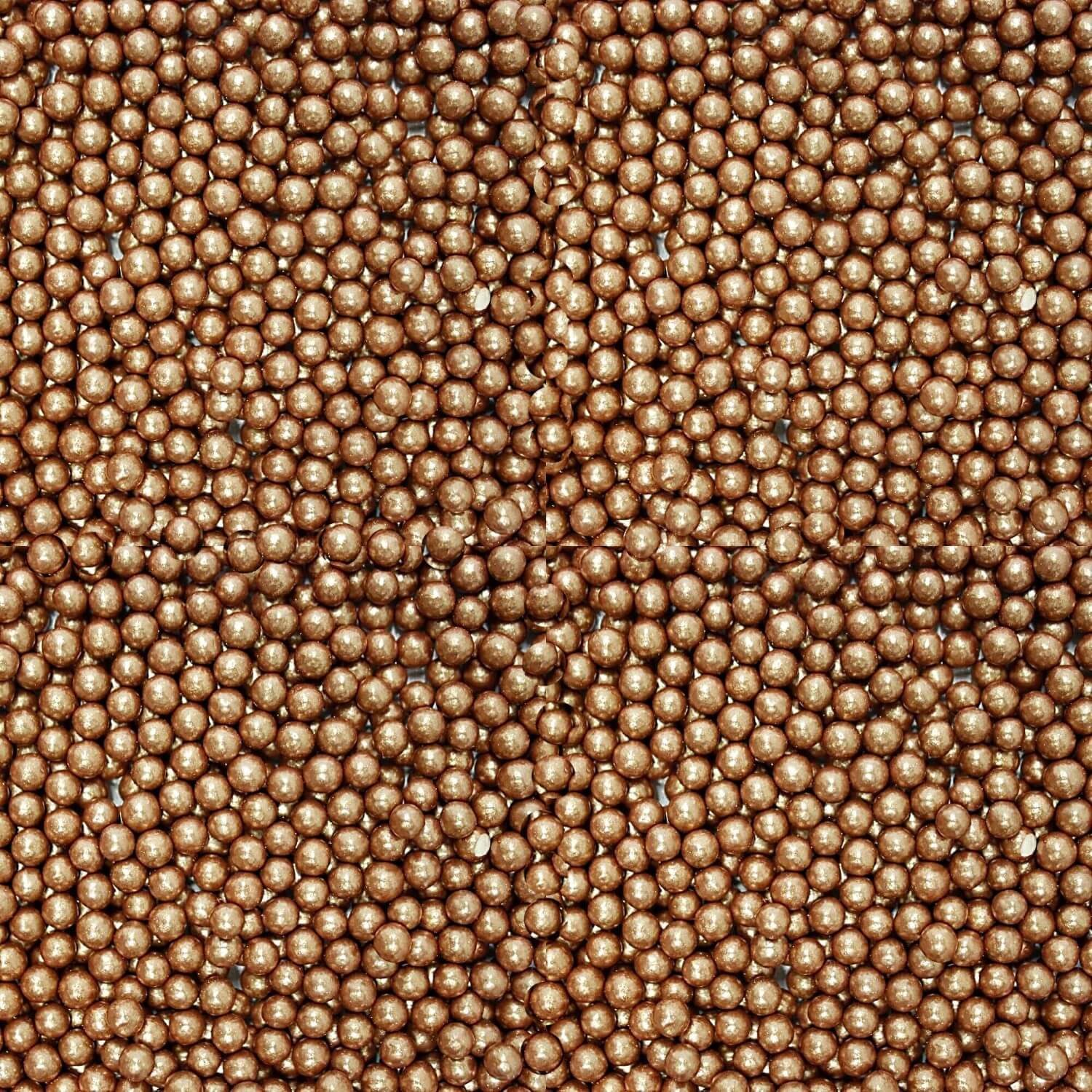 confect bronze disco balls sprinkles 6 mm 120 gms