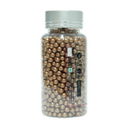 confect bronze disco balls sprinkles 6 mm 120 gms