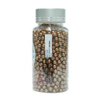 confect bronze disco balls sprinkles 6 mm 120 gms