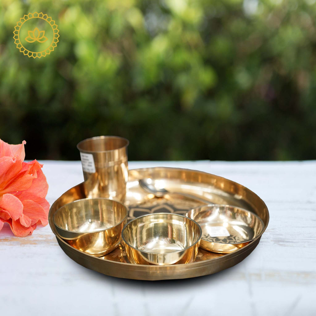Bronze Thali Set