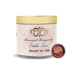 confect bronzed burgundy edible lace br b 100 gms b