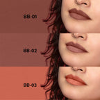 Baked Beauty My Crayon Brownie Bite Matte Lip Cream Lipsticks (Set of 3)