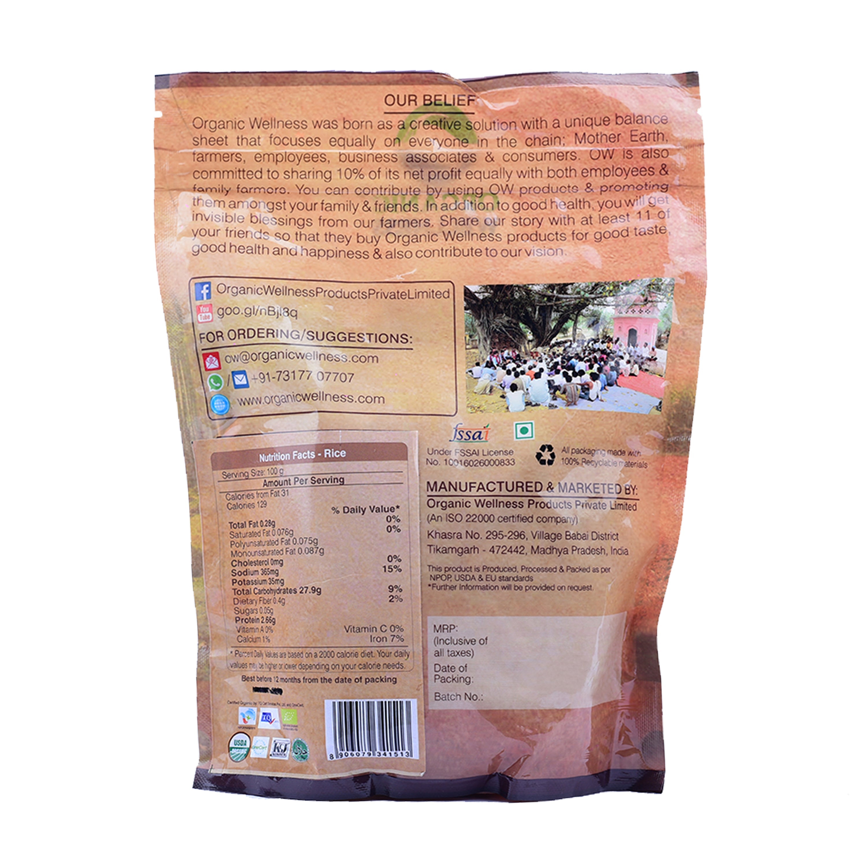 Organic Wellness Bundelkhand Rice