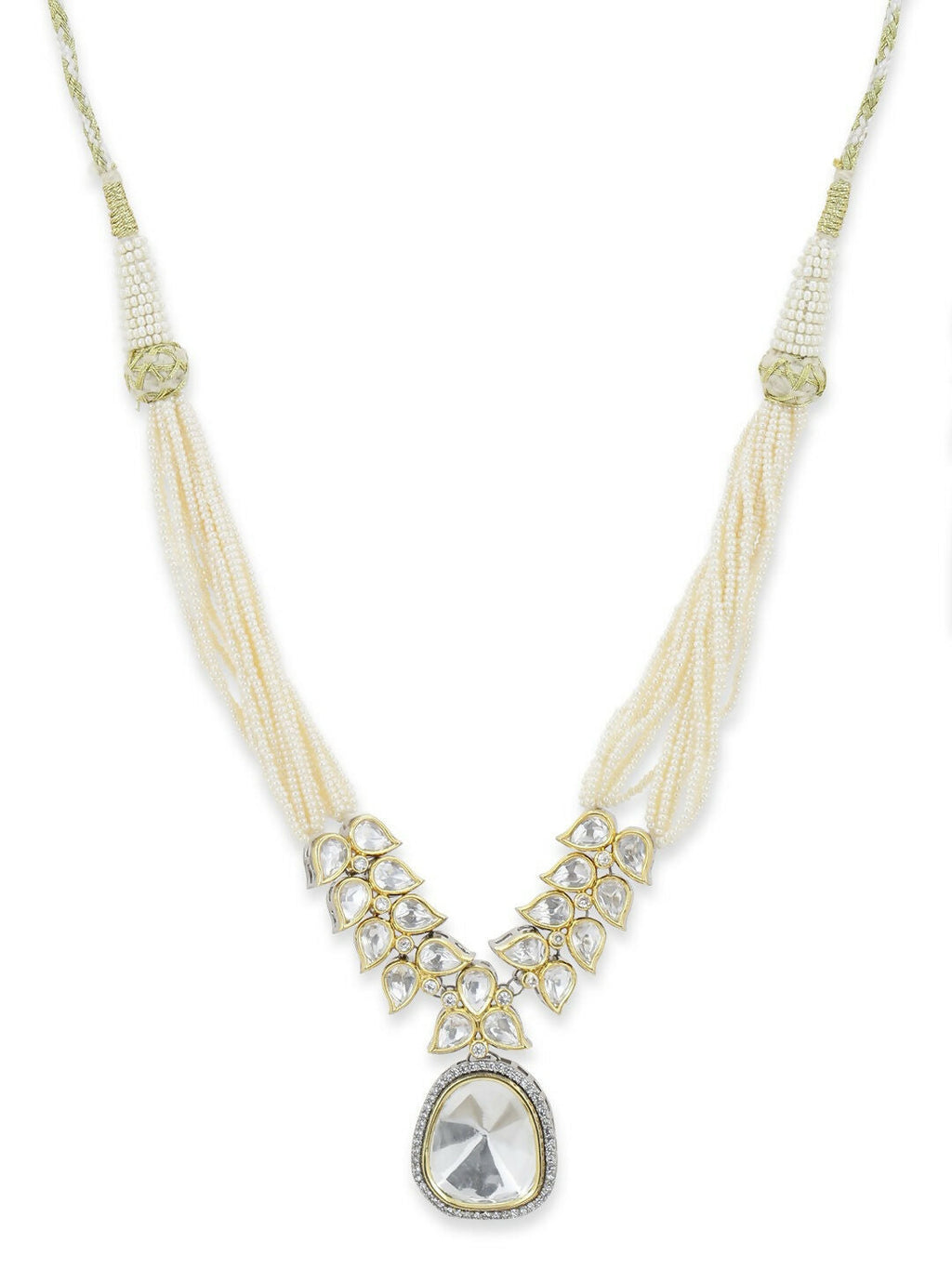 Short Kundan Neckpiece- Ruby Raang