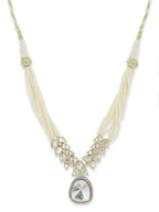 Short Kundan Neckpiece- Ruby Raang