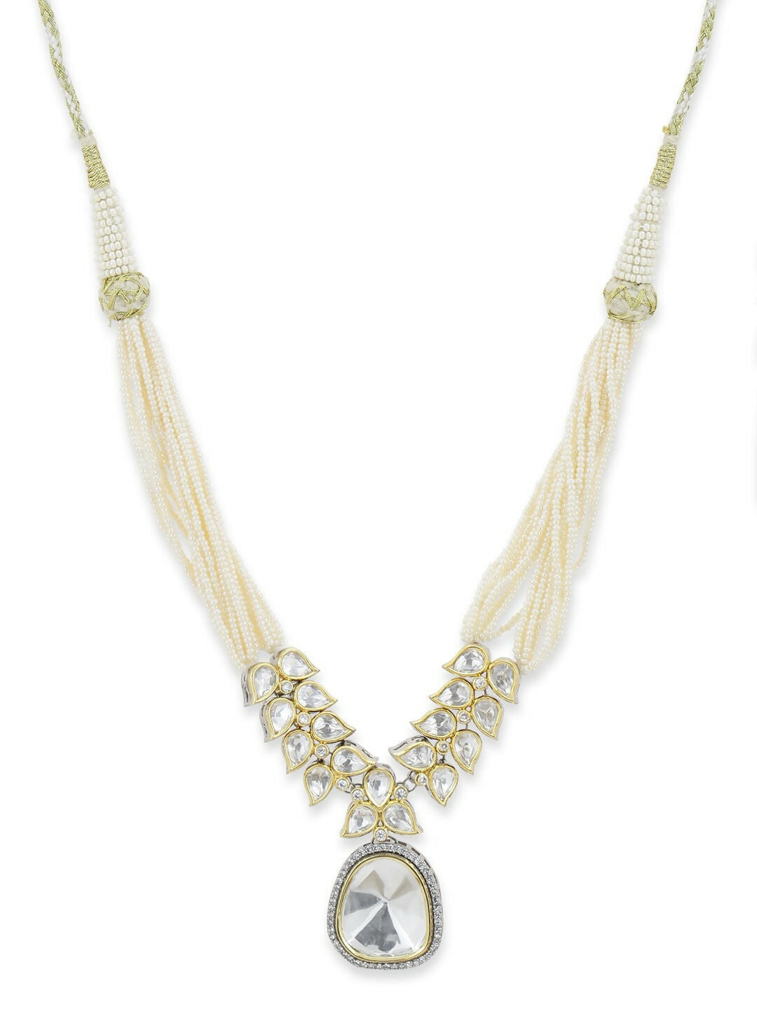 Short Kundan Neckpiece- Ruby Raang