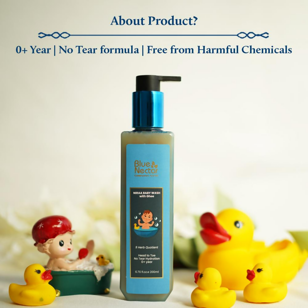 Blue Nectar Niraa Baby Body Wash With Organic Ghee