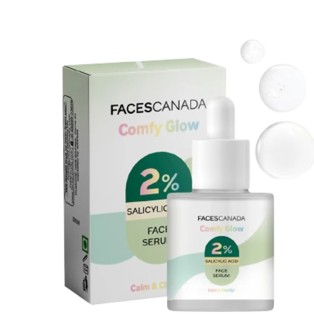 Faces Canada Comfy Glow 2% Salicylic Acid Face Serum - Distacart