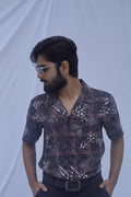 Diva Globe Abstract Printed Shirt - Distacart