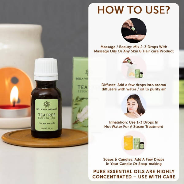 Bella Vita Organic Tea Tree Essential Oil