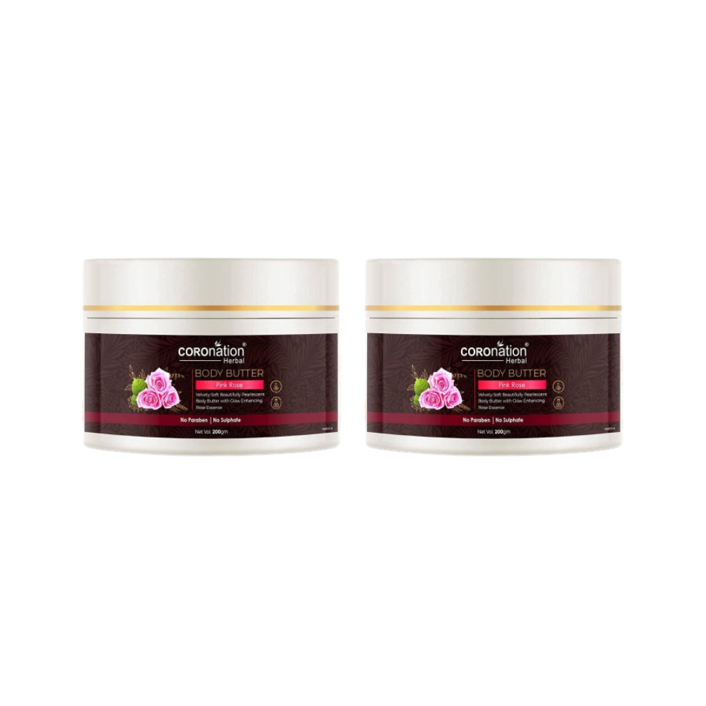 Coronation Herbal Pink Rose Body Butter