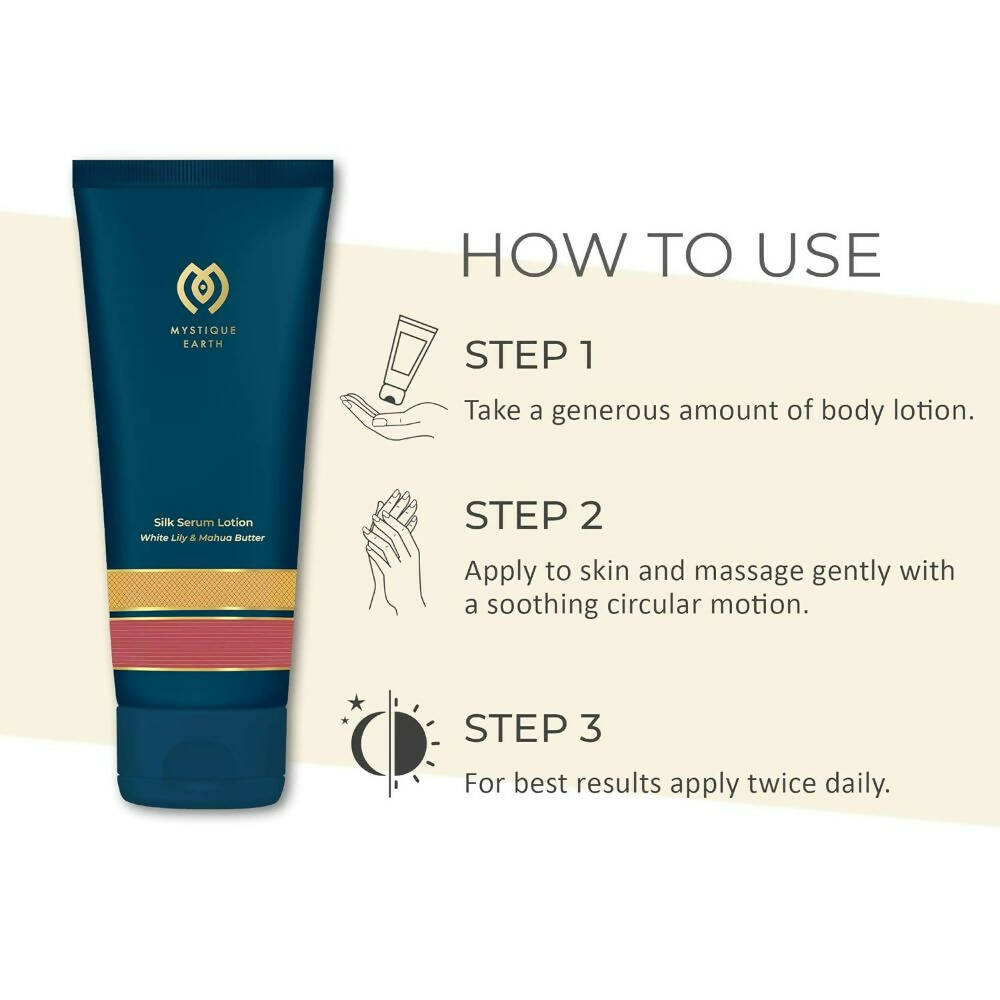 Mystique Earth Silk Serum Body Lotion