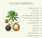 Just Herbs Unprocessed Extra Virgin Coconut Oil