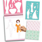 Dreamland Publications Style Studio Fashion Sketch Activity Book 1 for Girls Age 4-8 years - Distacart