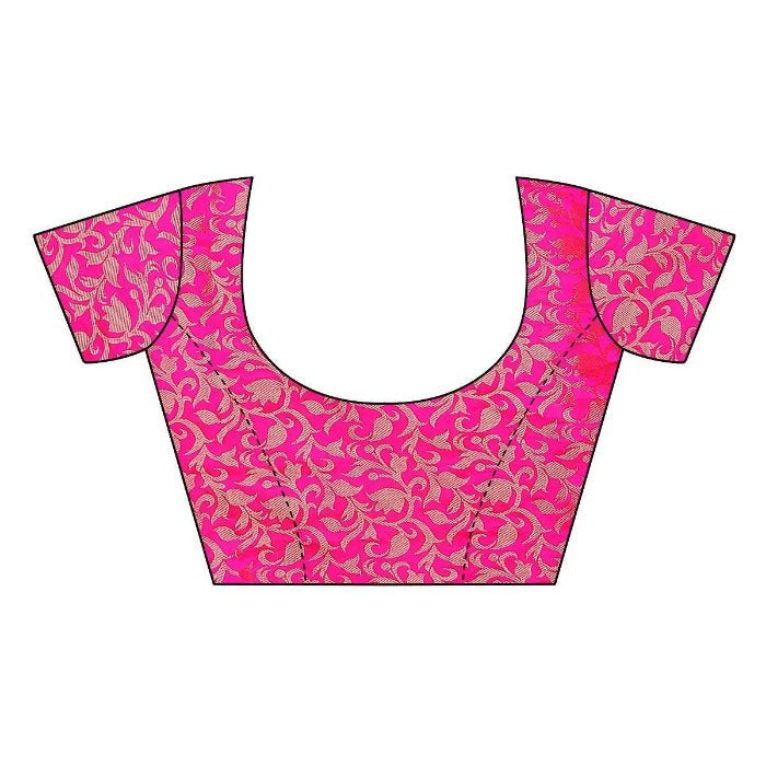 Vamika Chanderi Cotton Foil Print Blouses