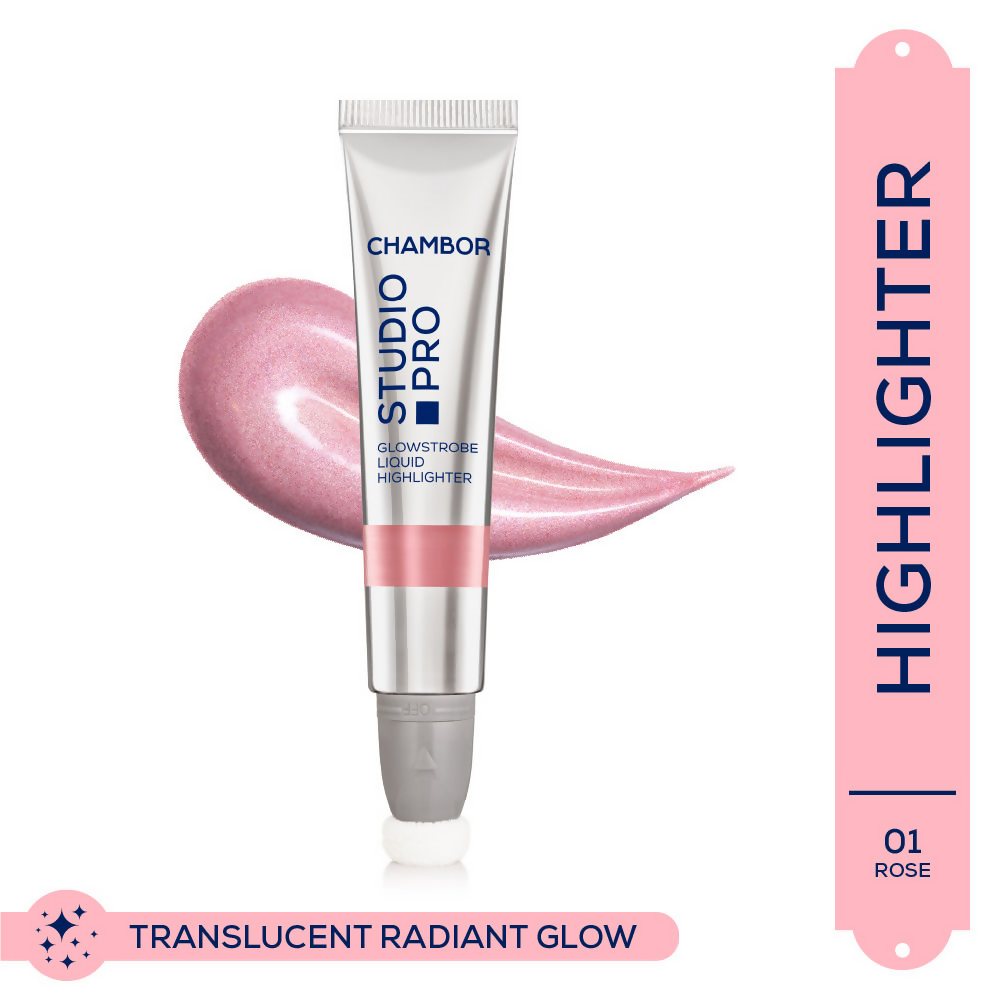 Chambor Studio Pro Glowstrobe Liquid Highlighter - Rose
