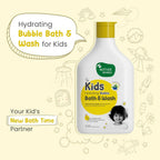 Mother Sparsh Kids & Baby Hydrating Bubble Bath & Wash for 3+ Boys & Girls