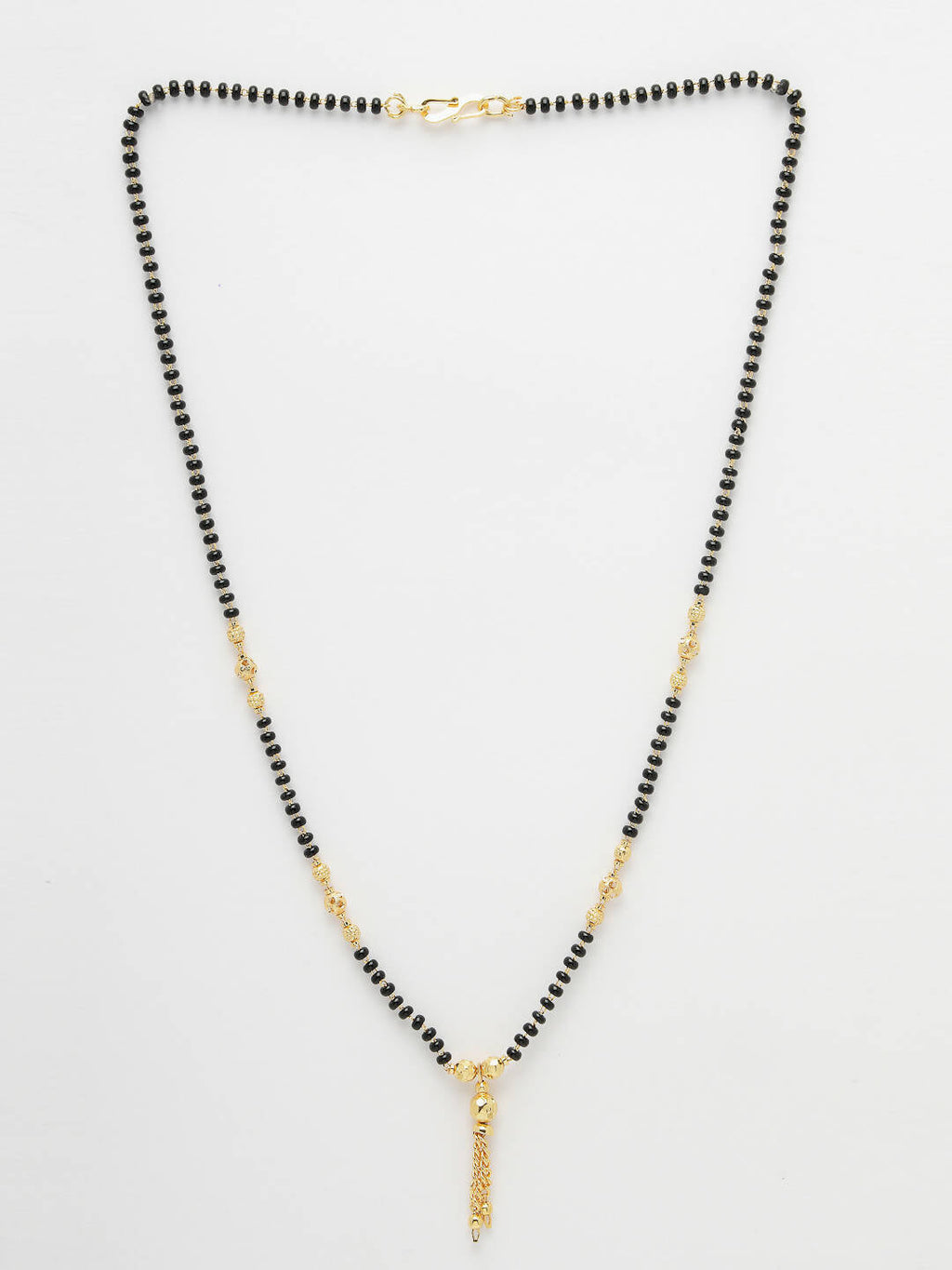 NVR Women Ethnic Gold-Plated Beaded Mangalsutra - Distacart