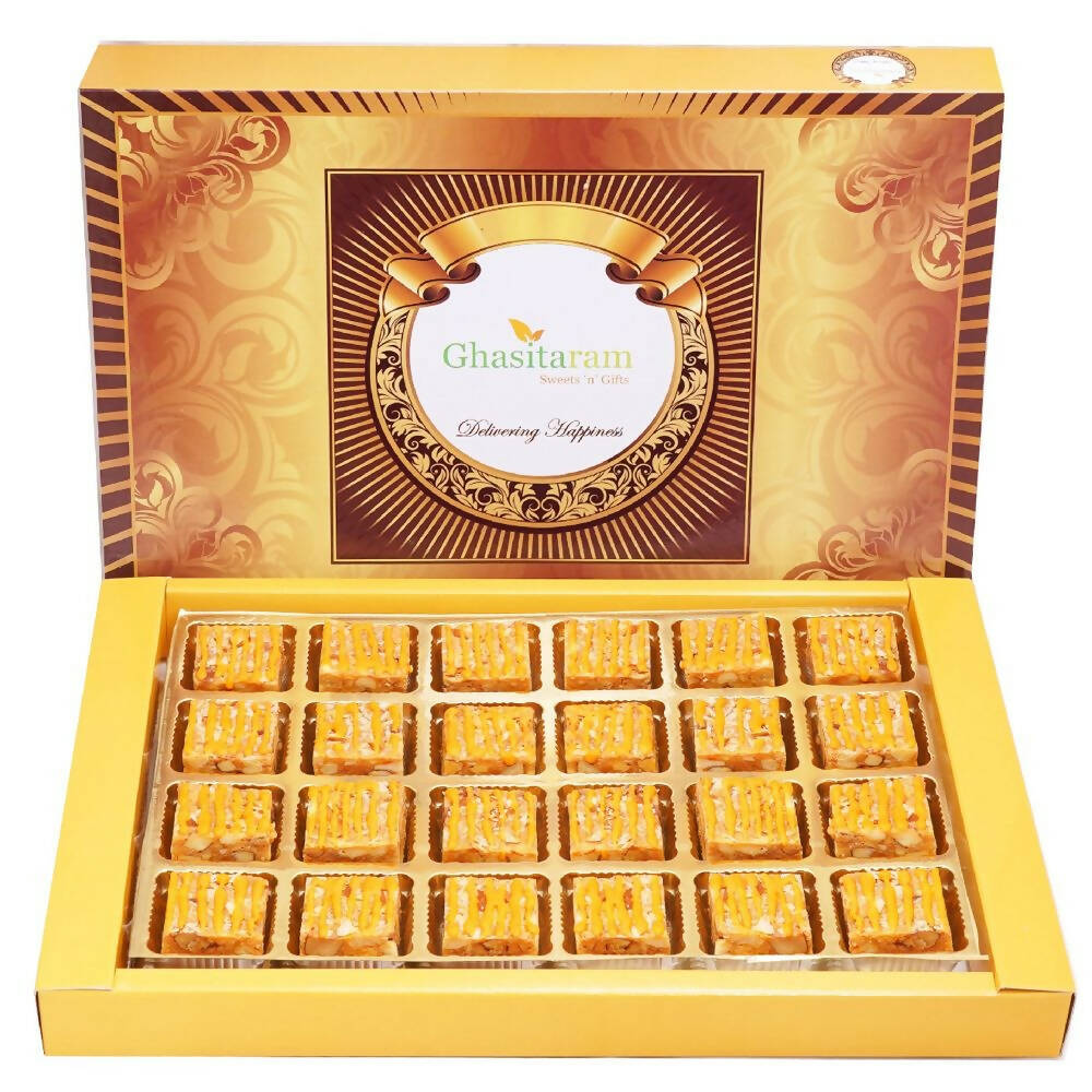 Ghasitaram Orange Dryfruit Bites - Distacart