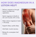 mCaffeine Take It Easy 10% Magnesium Body Lotion