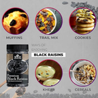 Nature Yard Black Raisins Seedless/kali kismis/kishmish dry fruit - Distacart