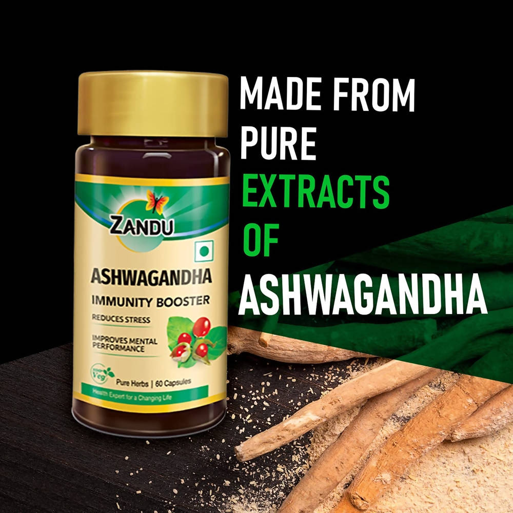 Zandu Ashwagandha Immunity Booster Capsules online