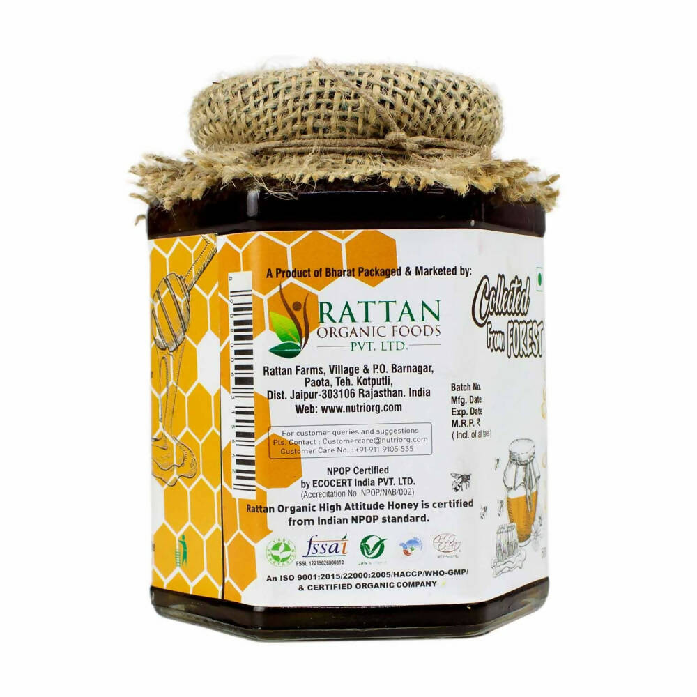 Nutriorg Organic High Altitude Honey - Distacart
