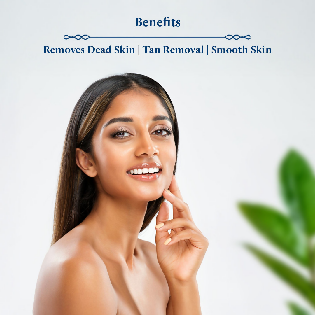 Blue Nectar Shubhr Face Scrub with 24K Gold Swaran Bhasam