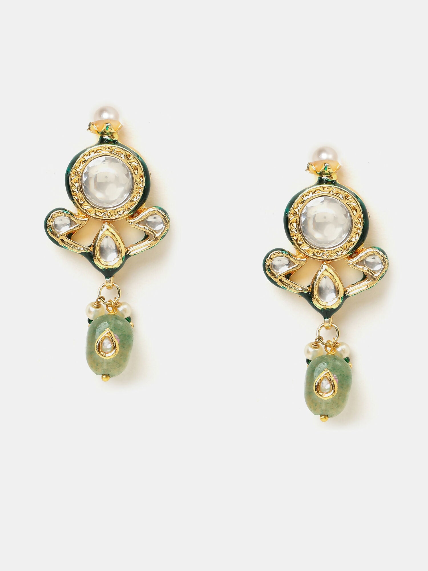 Ruby Raang Noor Bloom Earrings - Distacart