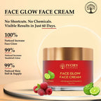 Ivory Natural Face Glow Cream For Skin Glow With Moisture And Luminosity