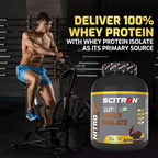Scitron Super Whey Isolate Protein Powder - Double Rich Chocolate - Distacart