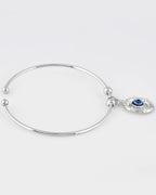VOJ Stainless Steel Beads Silver Bracelet - Distacart