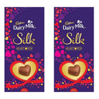 Cadbury Dairy Milk Silk Heart Pop Bars