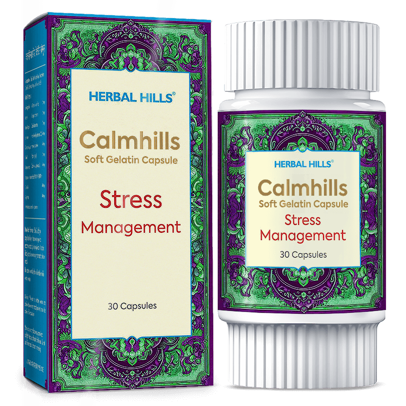 Herbal Hills Ayurveda Calmhills Capsules - Distacart