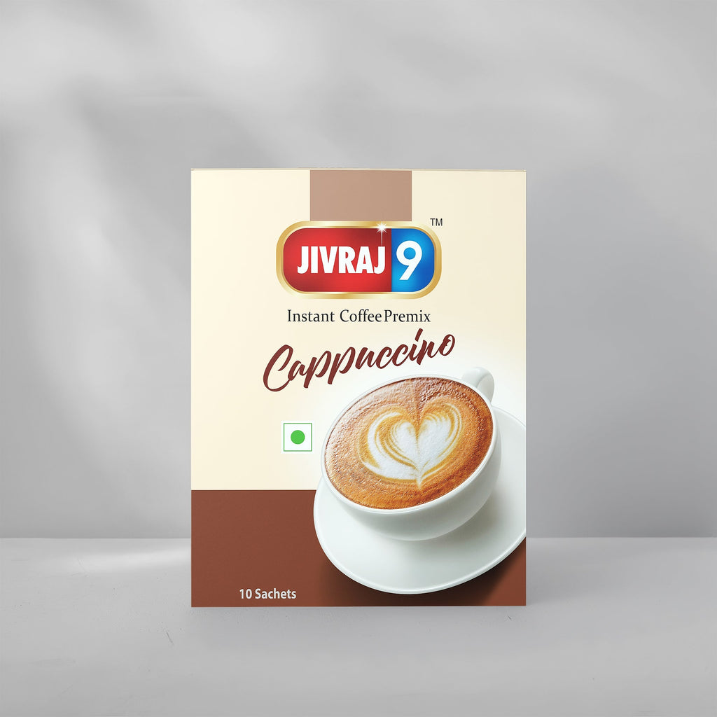 jivraj9 Tea Cappuccino Premix Coffee Box - Distacart