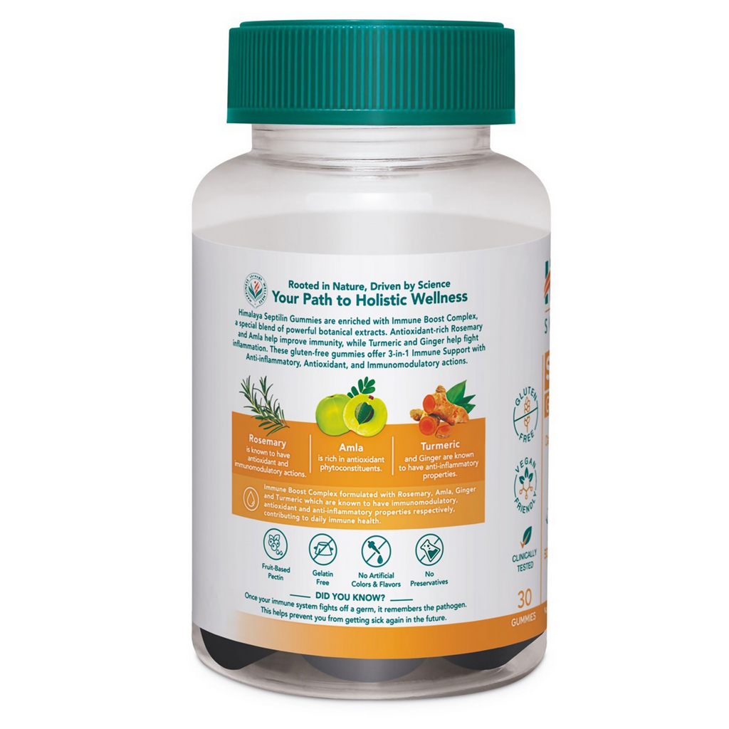 Himalaya Herbals Septilin Gummies For Daily Immune Support - Distacart