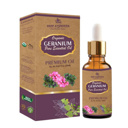 Deep Ayurveda Geranium Pure Essential Oil